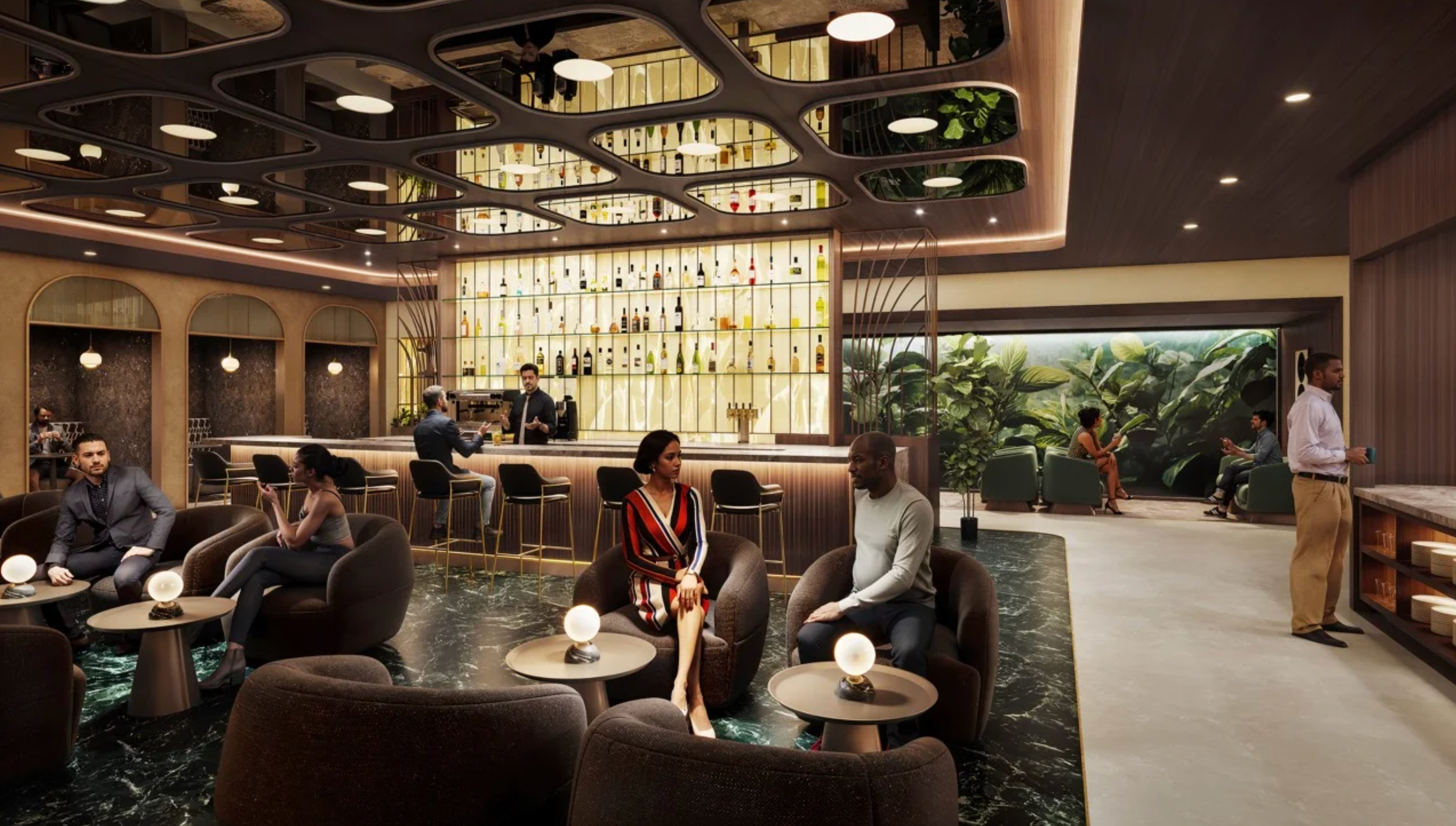 New York JFK's new Terminal One gets 2 more stunning lounges, including a rare arrivals lounge